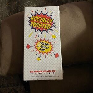 New Sealed SOCIALLY TWISTED Fun Hilarious Card Game